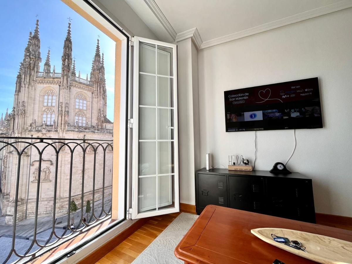 Atuaire Home Balcon Con Vistas A La Catedral De Burgo Zewnętrze zdjęcie